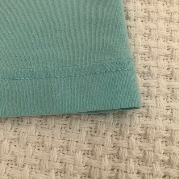 Dress Barn aqua blue T-shirt - Picture 4 of 7